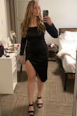 This dress fit perfectly, was very comfortable, and got lots of compliments! - Ellie J.