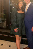 I went to a wedding and this was the perfect dress for the occasion. I had a baby in January so I still have a bit of a mom pooch. This was perfect coverage for arms, legs, and tummy, and still so flattering. 10/10, girlies! - Madison K.