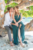 I got this dress for my engagement photos. I was worried I'd have to get alterations but it fit my body type PERFECTLY. No bra needed! - Natalie J.