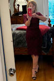 I bought this for my daughter's upcoming Bridal Shower. Color is gorgeous. I ordered a small. It fit perfectly - Kimberly G.