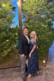I wore this to a wedding and it was very pretty and comfortable! I had to pin it a bit because I don't have a super large bust but other than that it fits perfectly! I got an XL which is what I usually order from Lulus. - Karle A.