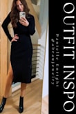 The button detail makes this dress better than a basic sweater dress! This would look great with the snake skin boots listed on this site or any color boots. Dress it up or even wear with sneakers, casually. - Danielle E.