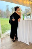 Absolutely loved this dress. I'm short and on the thicker side, so it's usually hard to find a perfect sized dress that doesn't need to be taken up and in. This was that dress! Looked gorgeous and fit perfectly. - Antonietta A.