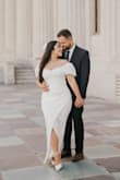 I simply loved this dress! I felt extremely beautiful in it, and I received a lot of compliments I had bought a simpler model previously, but when I saw this one I immediately changed my mind, and I don't regret my choice at all! - Eriane V.