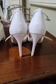 I bought this shoe and I love it. However, one shoe came twisted, leaning to the outside, and the other came with a black mark, so I will be returning these.

Update: Customer service was very helpful and shipped out a replacement in no time!
These have arrived in perfect condition and I love them. - Tashay W.