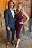 I received compliments all night long! I felt great. This is me with my son. He told me I looked really nice too! - Judith S.