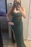 Dress hugs all the right places and fits great. Slightly big, but I think a medium would have been too small. I got so many compliments on this dress. If it isn't sold out, buy it. And Lulus, make more of them, it's a great dress. - Ashlea T.