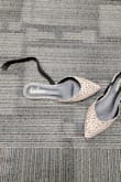I just put the shoes on for the 1st time, wore them to work today, and the strap broke. Luckily, I keep an extra pair of shoes at work. I would not recommend that you buy these shoes. - Jennifer W.