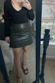 Loved this skirt. Fit great, it was lined, felt like it was the perfect length to be sexy but not too short. Danced the night away. - Carole L.