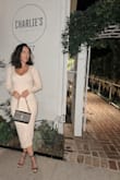 I wore it for a dinner in Napa Valley, and it complements me beautifully. I absolutely love the color, it exudes a sense of chic sophistication. I am usually size S, got it in XS, and fits well. - Ariana S.