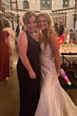 I thought this dress was perfect. It fit me just right and it was the perfect cut and I loved that it is Navy Blue. Also, I love dresses that have 1 shoulder strap. It went all the way to the floor as well and I loved the slit on the side. Everything about this dress was beautiful. - Sarah B.