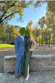 I love the dress! It fits true to size and is very flattering. The material is high quality (it did arrive very wrinkled, but I was able to steam it out) - Abby C.