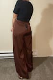 I bought these a size larger because I wanted to be able to alter them if they didn't fit right. And they fit perfectly, they're incredibly flowy which I normally don't enjoy but it's literally in the description and they delivered. - Cambria B.