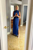 Great styling, perfect fit (no alterations required), and steamed/traveled easily. It would be perfect for any formal occasion. I received many compliments. - Christie F.