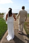 I wore this on top of my hair, right above my veil, and it was just the perfect amount of sparkle. I love, love, love it! - Denise W.