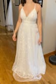 Pretty dress that was rather comfortable as well. Good quality in person. - Mandy B.