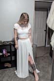 Fits wonderfully, I can't wait to get my shoes to match! The material is comfortable and good quality - Alyssa V.