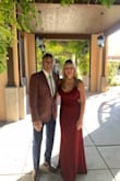 I live in a rural area with no shopping options so had 3 Lulus maxi dresses shipped to the hotel where the wedding was being held.
1-Melora Plum Purple (could have worked but just not quite the right fit for me)
2-Wondrous Romance Burgundy (too tight, zipper hard to pull up, and I knew I would get too hot dancing indoors with the long sleeve)
3-Infinite Glory Wine Red (very long but otherwise a great fit) I had it shortened a few inches to wear with 2.5 inch heels. I paid more for the alterations than I did for the dress & received many compliments. I'm 59 just for reference. [pictured] - Kelly H.