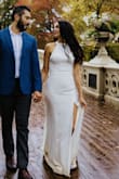 I got this dress for my engagement photo shoot and it turned out beautifully. Fit well, was comfortable, I just adored the dress. - Judy F.