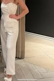 I purchased it for my engagement party because I didn't want to be in a formal dress and it was perfect. I am on the shorter side and the length was perfect and hit all the right places for a jumpsuit. - Liz K.
