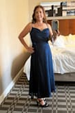 I bought this necklace to use for my son's wedding. It looked and felt really good on me. I highly recommend this item. - Amy F.