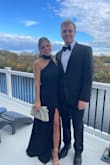 I love this dress! It fits me very well! I wish I had time to alter the bottom, so if you are short like me, beware of that! I will definitely wear it to another wedding in the future. - Ashley L.