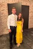 I love this dress! I was worried about the color, but it ended up being the perfect mustard color. It was a little tight on the bust but other than that it was great - Ashley L.