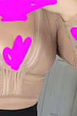 The best bodysuit to showcase the boobs, back, and tattoos while being comfortable! I wish more colors were available. I don't think it runs small. But the lace does get caught up by any little hang nails or velcros! Be careful around those things. - Qw Q.