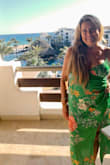 I wore this for a destination wedding in Cabo. The requested attire was a brightly colored cocktail dress and this was perfect. Very comfortable and looked great. I'm very happy with this dress! - Claire B.
