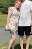 I bought this for my birthday vacation and it's so cute! Super flattering, I used some clothing tape to hold the top on. The shoulders kept slipping off of me but the tape easily solved that. Got lots of compliments! - Shay H.