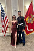 This dress is absolutely beautiful and fits like a glove. Loved it! - Arlenis A.