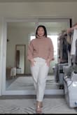 So cute, true to size. Plenty of room in the tummy area and sleeves!
So cozy and soft too! Highly recommend. :) - Kasey M.