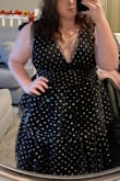 I absolutely loved this for a wedding! It was comfortable and fit great. It is gold instead of silver and low cut. - Audra L.