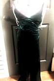 I thought they'd made a mistake when I took it out of the bag and held it up. The waist was SO SMALL, it looked like they had sent me a small instead of an XL. I made the joke it would fit my petite 7-year-old daughter, so we tried it on her, and the waist fit her GREAT. Obviously, the rest was too big, but the waist was perfect! So if you're a woman with the waist of a 7-year-old child, this jumpsuit is for you! - Amber R.