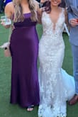 This dress is truly so flattering on. I got many compliments. I loved the color and fit. I was able to wear it with a strapless bra. - Alyse H.