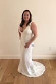 Gorgeous lace dress. Shows off all my curves and I can't wait to get married in it. - Ruby S.