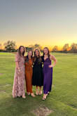 Loved this dress! I wasn't too much for a Wedding Guest dress, and I always wear colors so I loved it! The top did fit tighter compared to the waist and below, but since it zipped up, I wasn't complaining! Highly recommend! - Grace D.