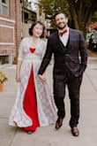 I bought this as the base layer for a non-traditional wedding dress when my first dress didn't work and I was left in an absolute pickle two weeks out. I'm so glad I found this dress. It frames me perfectly, it moves beautifully, and it is very comfy to wear. It's a wonderfully vibrant cherry red. I got so many compliments on the overall look. Only two quibbles. One: on me, it ran a bit large. Normally I wear a medium, and there was so much extra material in the torso that I ended up having to exchange it for a small (thank god for the amazing exchange policy). Two: as many have mentioned at this point, it's very long. Even in heels, I ended up having to hem it about 4-5 inches so as not to trip over myself the entire night. Regardless, I still love this dress. Lulus literally saved my wedding. - Victoria L.