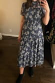 Wore this dress for our elopement celebration. It was comfortable to wear all night; the stretchy waist was nice for when you are eating. It is a very versatile dress that can work for many different events. - Steph W.