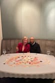I wore this under a red velvet blazer for dinner out at Alinea in Chicago for my birthday. It's way more skin than I normally show, so I was nervous but my husband loved it! I'm actually a 34G, that wasn't an option in the drop-down. The girls felt pretty secure. - Cheryl D.