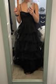 Beautiful but would need to be pressed professionally to get the tulle to sit correctly. Fun but also felt a bit young. I am 36! Gave prom vibes. - Michelle G.