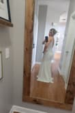 Bought this for my 25th anniversary and I love it! The dress has a stretchy material, is comfortable, and fits perfectly. Definitely recommend. - Vivian S.