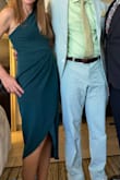 I was so happy with the fit of this dress, and the material didn't wrinkle, so super easy to travel with. Folded up in my suitcase and didn't even have to [be ironed] before wearing. - Melissa P.