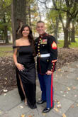 This dress is flattering! I was 7 weeks postpartum wearing this dress, and I felt really great in it! The ruching could be better. It fit my large chest without having to wear a bra, and I was also able to pump easily in this dress! - Gabby M.