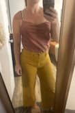 Been on the hunt for more everyday-wear tops, and I dig the mauve shade! I like the swoop on the top. The bodysuit style fits true and would be able to wear it with my jeans, nice pants, and shorts and not worry about it riding up - Brandie R.