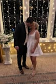 I wore this for my wedding reception and got so many compliments! The corset top fit so nicely and was so flattering. - Elissa A.