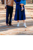 I ordered these on final sale for a family photoshoot. They looked cute and I sized up a half-size after reading other reviews (I'm between sizes anyway). I wore them for the shoot but both boots dug into the outside of my ankles really badly leaving them raw and scabbed. A pic of my ankle 1.5 weeks after wearing them. - Crystal E.