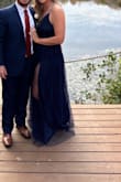 Absolutely beautiful dress. I wrote this for a fall Wedding when it was getting close to winter. It was so comfy and classy, and I got soo many compliments on it! - Emily M.