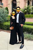 This is the classiest dress I've gotten from Lulus. Great material. Super comfortable. Fits so well for petite! Of course, I had to cut a few inches off but no other alterations were needed. Perfect for black-tie weddings. Would highly recommend it! - Winnie D.