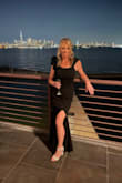 This dress is amazing! I purchased it for a formal wedding and it was perfect! The ruffle sleeve gives it just enough flare, while still staying classic! I had it hemmed a couple of inches and had my seamstress add a slit on the left side to show off the shoes I purchase and it was perfect! - Allison K.